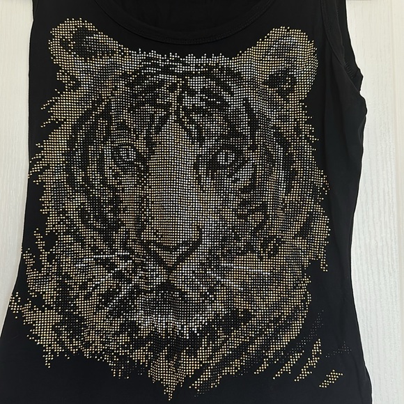 ST. JOHN CAVIAR top. Size Small - Picture 2 of 6